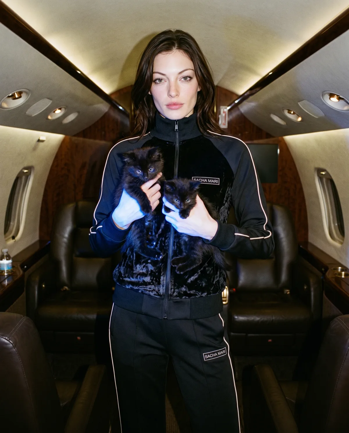 SACHA MARI, jet privato due gattini